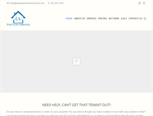 Tablet Screenshot of lasvegasevictionservices.com